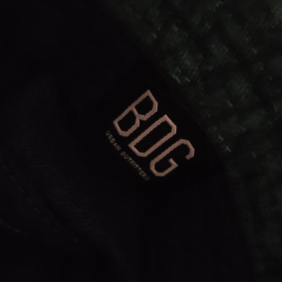 Urban Outfitters Green Denim Bucket Hat One Size - Picture 4 of 5